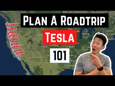 How to Plan a Roadtrip in a Tesla or Electric Vehicle Using ABRP and Plugshare