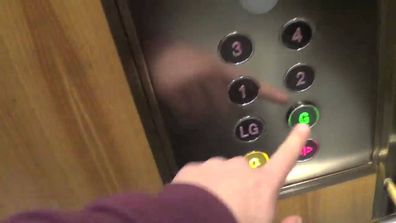 Very nice Otis modernized traction lift @ Selfridges department store, London, UK.