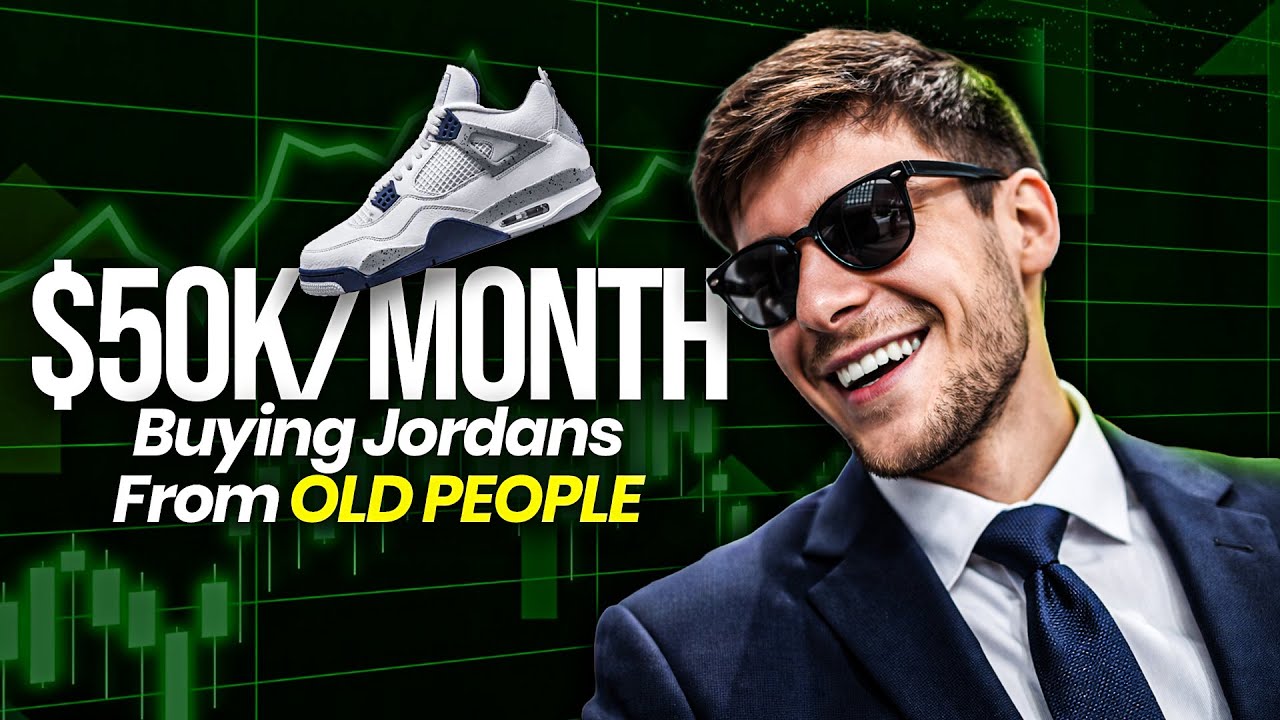 Зарабатывайте 50 000 долларов в месяц, продавая кроссовки Jordan, а не наркотики, вместе с @themi...