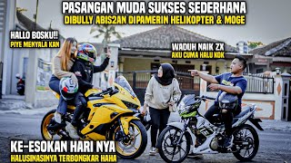 PASANGAN SUKSES MUDA PURA2 MISKIN DIDEPAN PASANGAN SOK KAYA SUKA HALU!! Ninja zx membuktikan haha