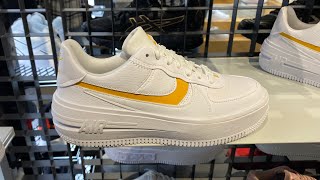Nike Air Force 1 PLT-AF-ORM “Yellow Ochre” - Style Code: DJ9946-102