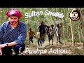 Pushpa movie fight spoof  4k action  desibaalak  sultan sheikh  hindi dubbed movie 