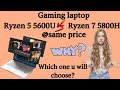 Acer Swift X AMD SFX14-41G-R48J vs HP Pavilion Gaming 15-ec2146AX | Full features explained 💥💥