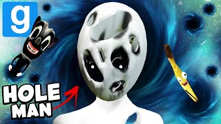 HOLE MAN  THE BLACK HOLE CREATOR! (Garry's Mod Sandbox) Trevor Henderson Mod | JustJoeKing