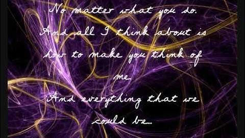 Invisible. -TS. [Lyrics, on screen.]