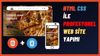 Html Css ile Çok Sayfalı Profesyonel Web Site Yapımı (Full Responsive)