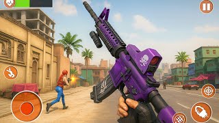 রিয়েল কমান্ডো সিক্রেট মিশন - বান্দুক ওয়ালা গেম - অ্যান্ড্রয়েড গেমপ্লে #2 screenshot 4