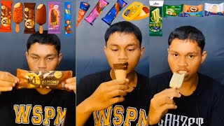 KOMPLIKASI MUKBANG BERBAGAI MACAM ICE CREAM | MUKBANG ASMR ICE CREAM!!