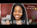 Wash &amp; Retwist! | Let’s Talk 😁