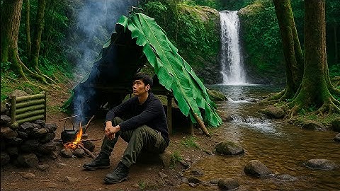 5 days Hunting in the forest, making traps for wild chickens, finding wild food,Reup channel 21