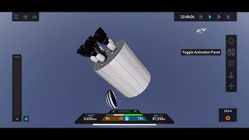 SimpleRockets 2 - Single Launch Unfolding Space Station!  Funny Moments!