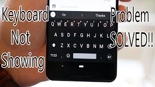 Keyboard not showing up PROBLEM SOLVED | Mobile Phone Keyboard not working | With Subtitles screenshot 4