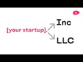Llc vs inc a guide for startups  startups 101