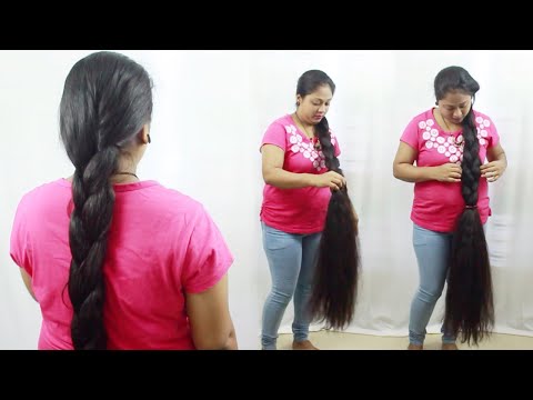 A Hair Braid Which Every Female Wish For | Best Hair Braid In The World | Super Healthy Hair Braid