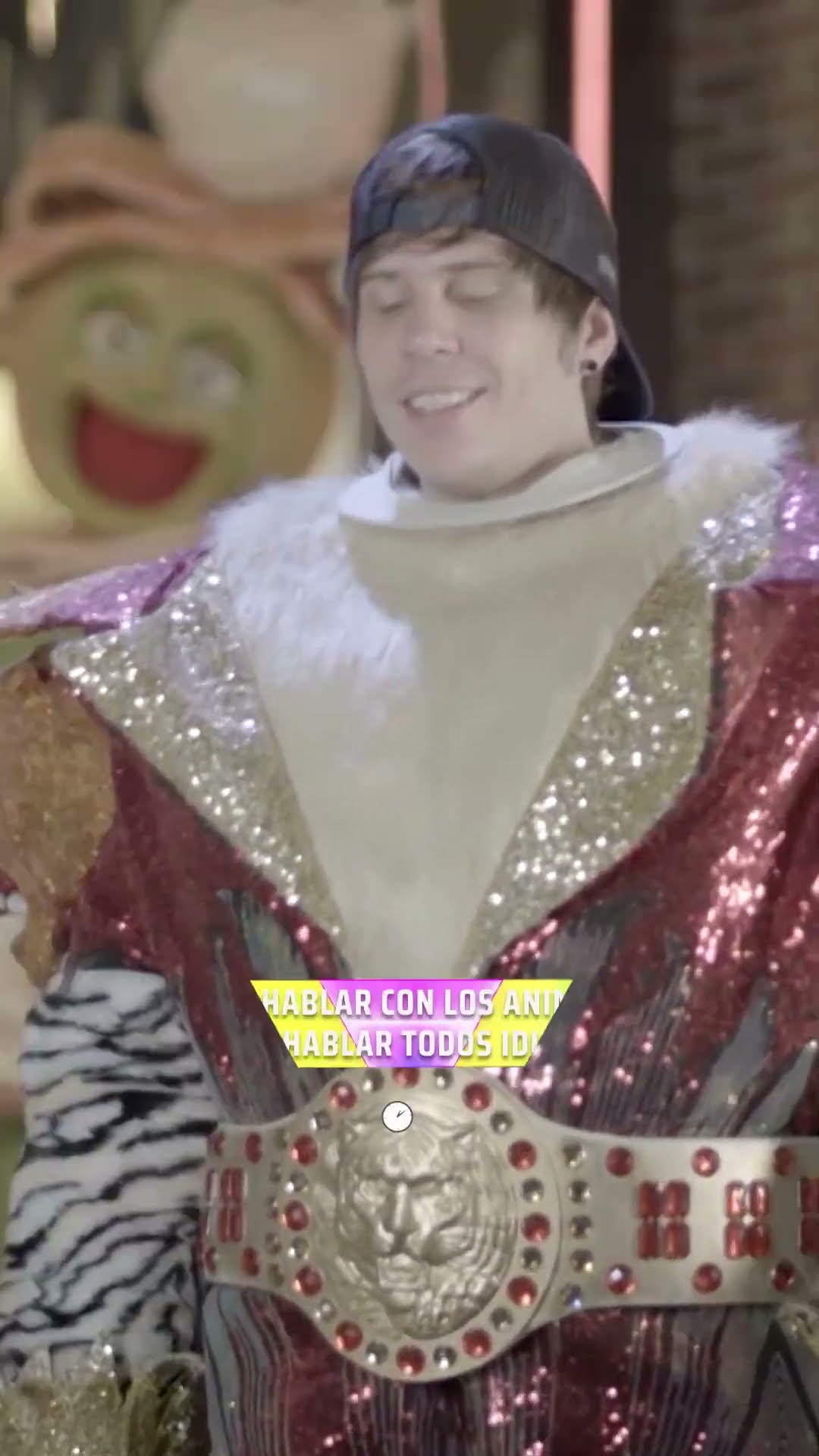 El Rubius, conocido como Tigre, se enfrenta al test imposible #MaskSinger #Shorts