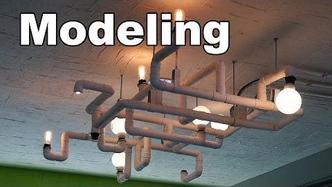 PIPE LIGHT MODELING IN 3DSMAX