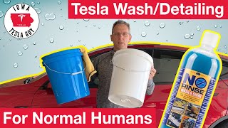 Tesla Car Wash/Detail For Normal Humans - No Rinse Solution