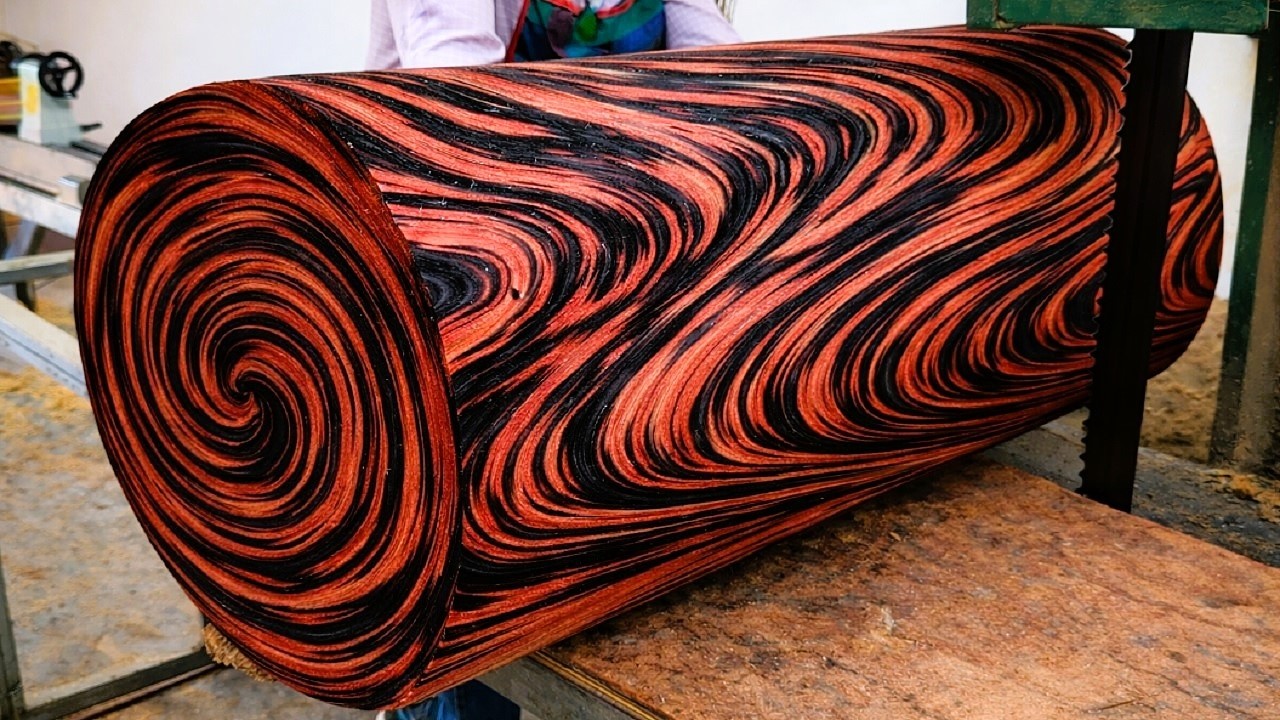 The Amazing Uses Of Wood!!! The Extraordinary Wisdom Of The Craftsman And A True Masterpiece Of Art