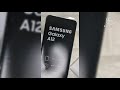 unboxing handphone Samsung galaxy A12 6GB/128GB warna hitam tapi kok  hitamnya beda sama M12 ???