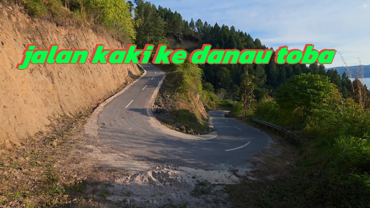 Dulu Ekstrim sekarang Mulus‼️jalan kaki menuju Danau toba