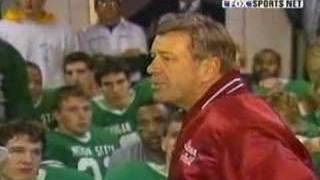 Bill Mallory Michigan State Lockerroom 1987