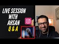 Am I a Lecturer in Germany? | Instagram Live Session | Ahsan Hayat Germany