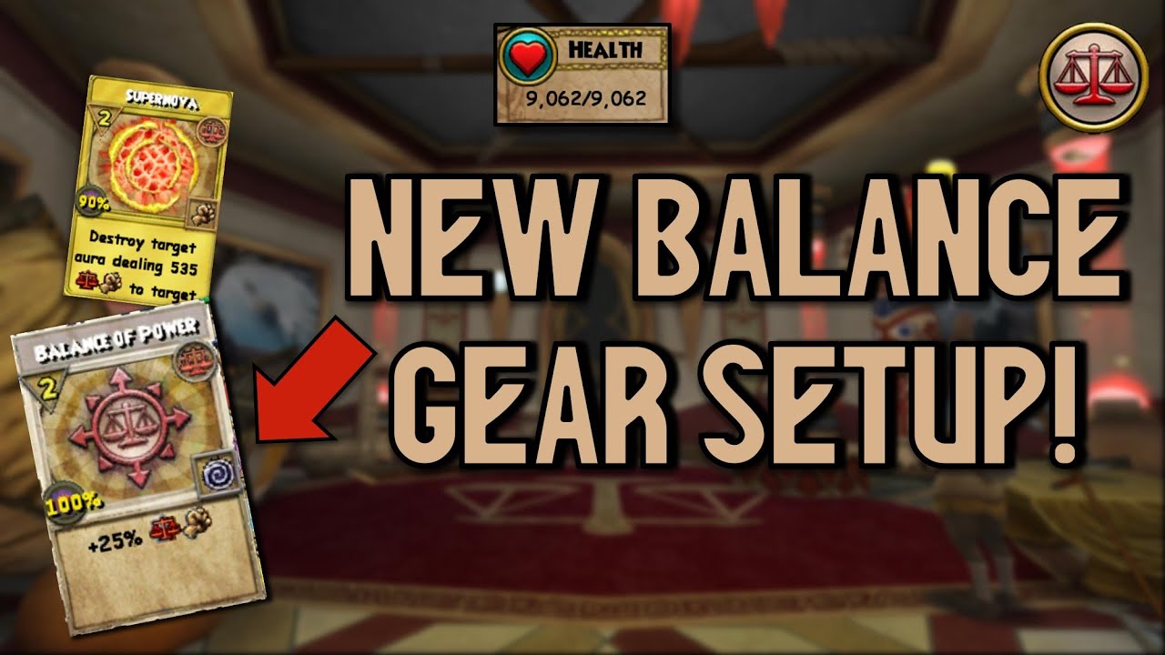Wizard101 MAX BALANCE PvP (130) *NEW* SPELL & GEAR Setup!! YouTube