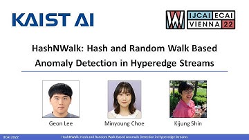 HashNWalk: Hash and Random Walk Based Anomaly Detection in Hyperedge Streams (IJCAI 2022)