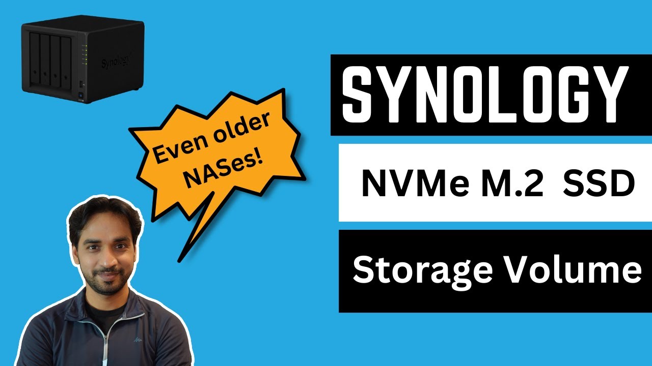 Synology M.2 NVMe SSD Storage Volume 🔥 - Blazing Fast Docker