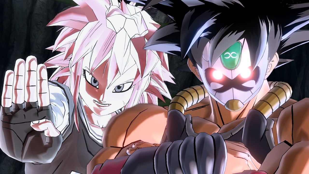 Bardock&Masked Saiyan (Super Saiyan God) - Dragon Ball Xenoverse 2