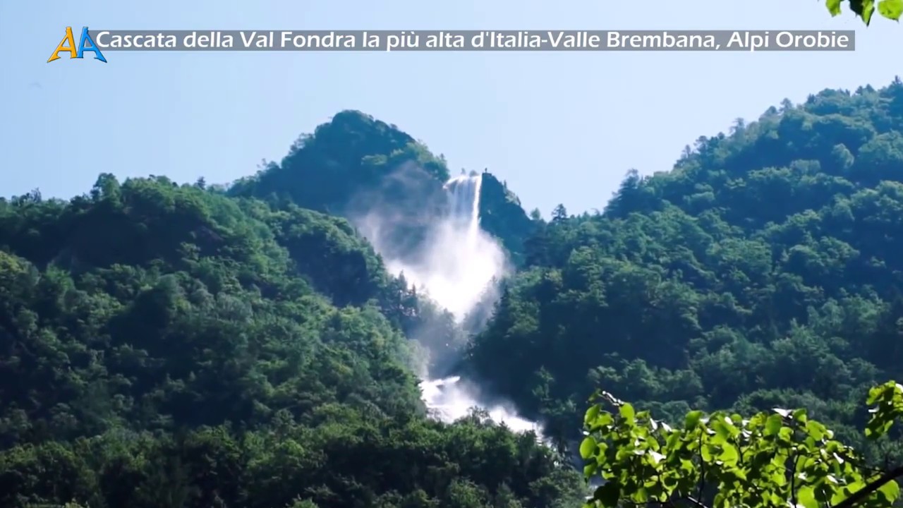 La Valle Nel Tubo Lo Spettacolo Della Cascata Della Val Fondra La Piu Alta D Italia