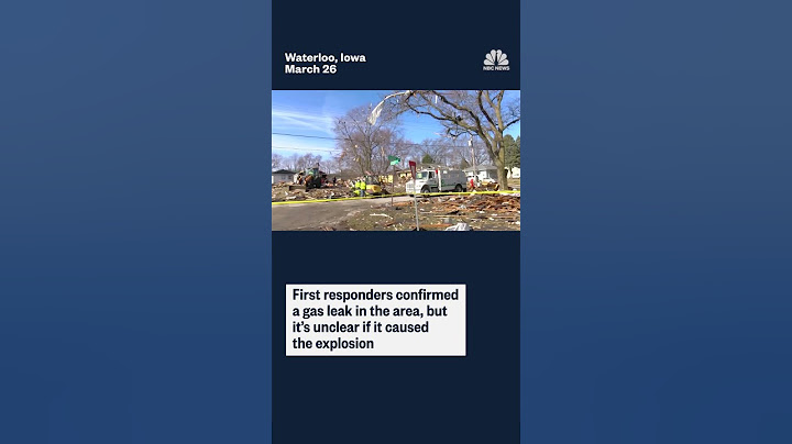 One man is dead, and another is injured following a house explosion