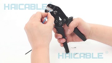 High quality SN-28B terminal Crimping Tool 0.1-1.0 mm2 28-18 AWG for tab 2.8mm terminals