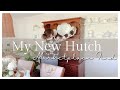 Marketplace Find Hutch | Hutch Styling | Dining Room Refresh | Decorate with Me 