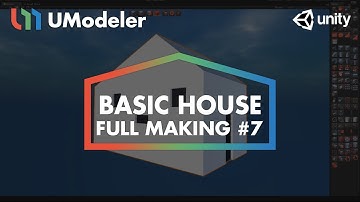 Basic House #7 - UModeler Full Making Video