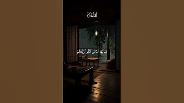 قرآن كريم القارئ ياسر الدوسري اكتب شي تؤجر عليه سورة لقمان #قرآن #quran