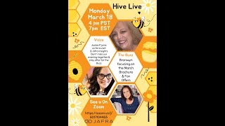 Hive Feb 18 with Jackie P - Great ideas