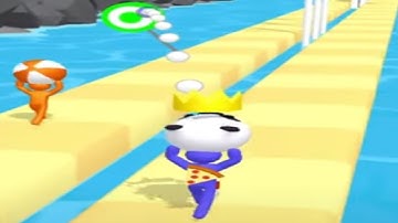 Tricky Track 3D by VOODOO android gameplay walkthrough - pupugaming