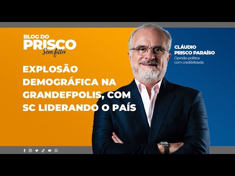 Explosão demográfica na GrandeFpolis, com SC liderando o País