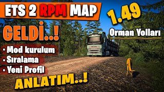 ETS 2 RPM MAP 1.49 - MOD PAYLAŞIM - TÜM AYARLARINI YAPIYORUZ #eurotrucksimulator2 #ets2