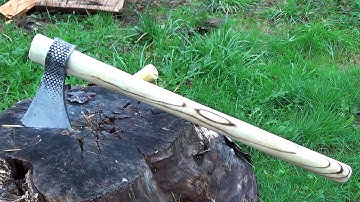 Reshaping and Hafting a Rasp Tomahawk