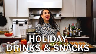 Snacks & Drinks for Holiday Hosting