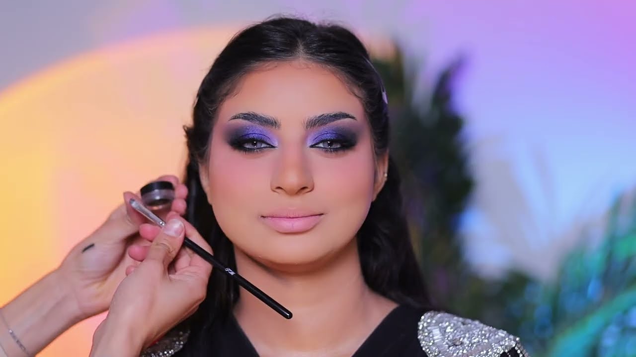 خطوات مكياج سموكي بنفسجي مع عمر عيسي | Purple Smoky Eyes  Make Up Tutorial with Omar Esa ￼2026