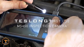 Teslong MS450 Inspection Camera First Use Video Manual