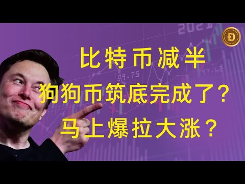 狗狗币 | doge币 | 最新行情走势分析！狗狗币筑底完成，即将触底反弹暴涨了吗？