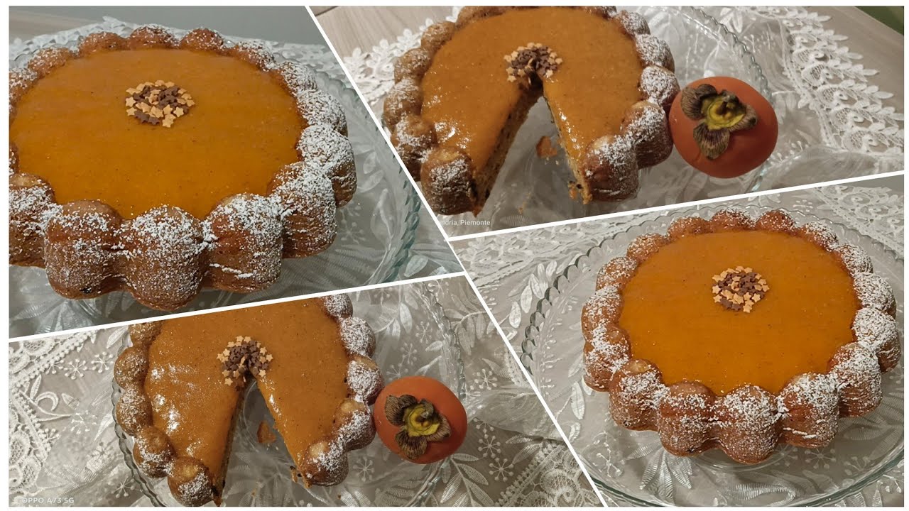 كيك بالكاكي بسيط كيجي روعة 😋👌🍰