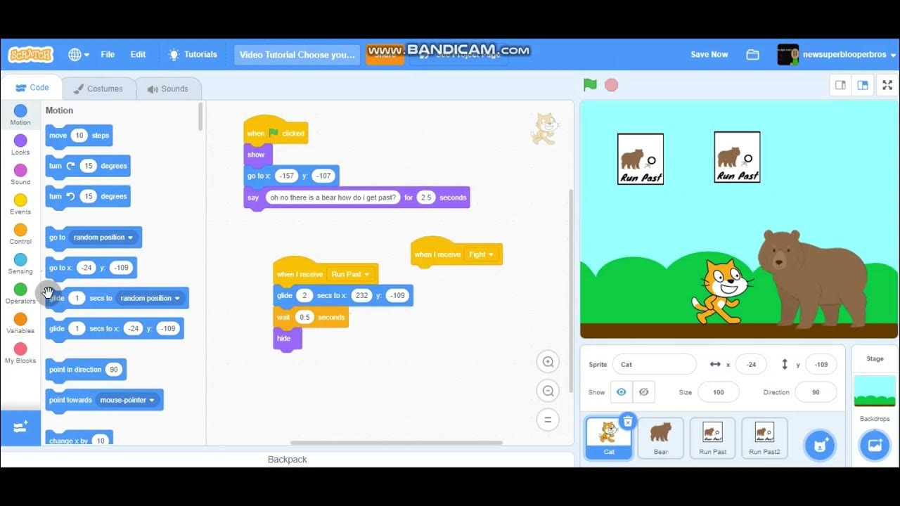 How to make a Choose your own adventure game (scratch tutorial) - YouTube
