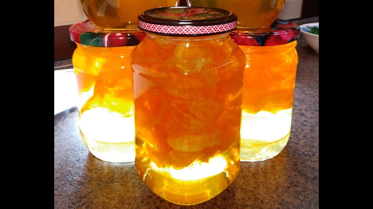 МАНДАРИНОВОЕ ВАРЕНЬЕ - YouTube