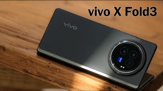 vivo X Fold3 Full Review  How Can You Win The Standard Version Without Potential?