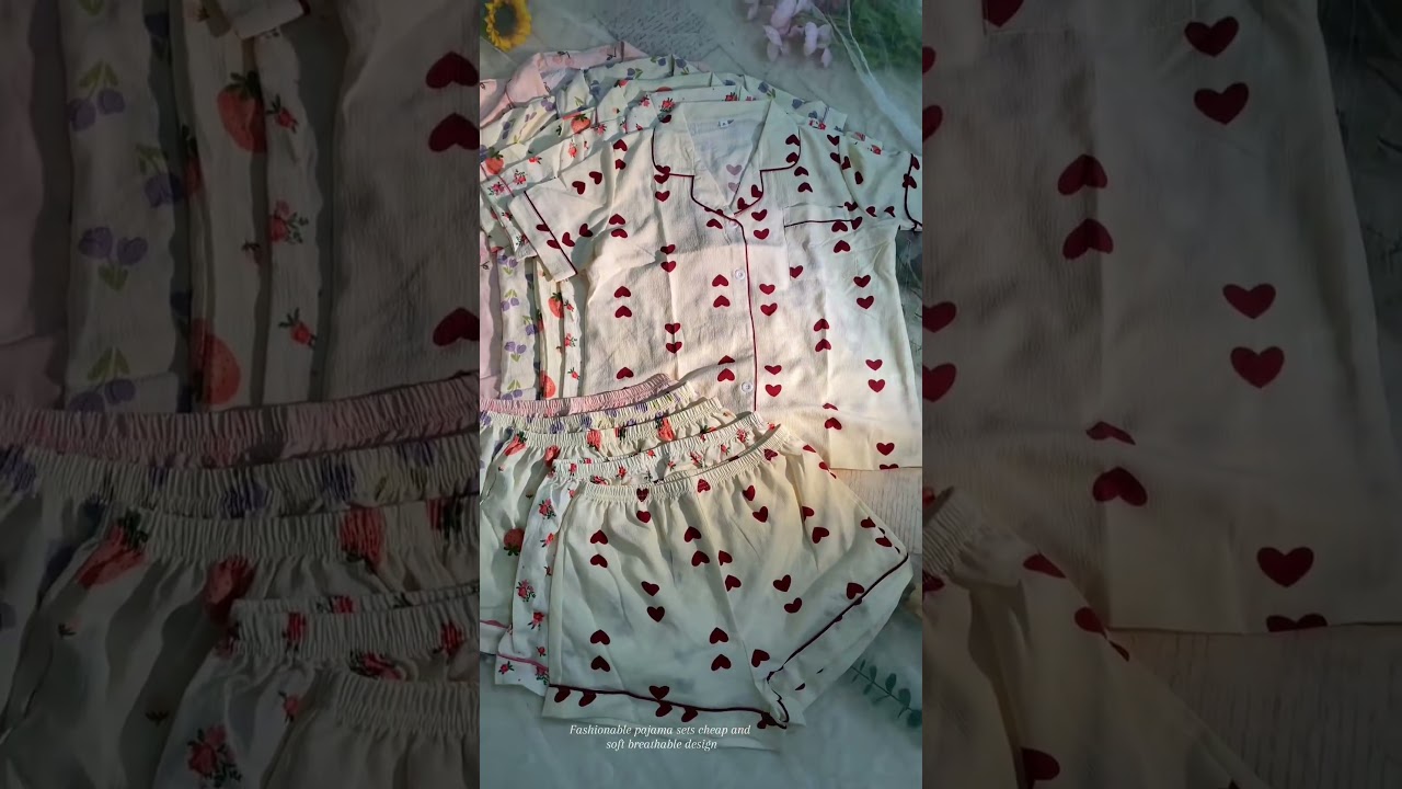 Cute Pajama Set - Soft & Cheap! 